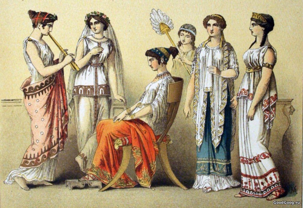 Косметика в Древней Греции