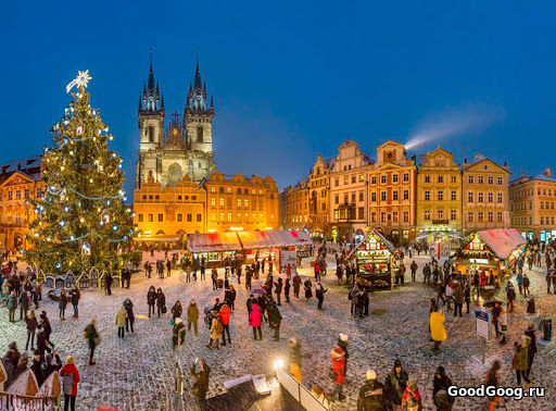 Рождественская ярмарка в Праге - Чехия